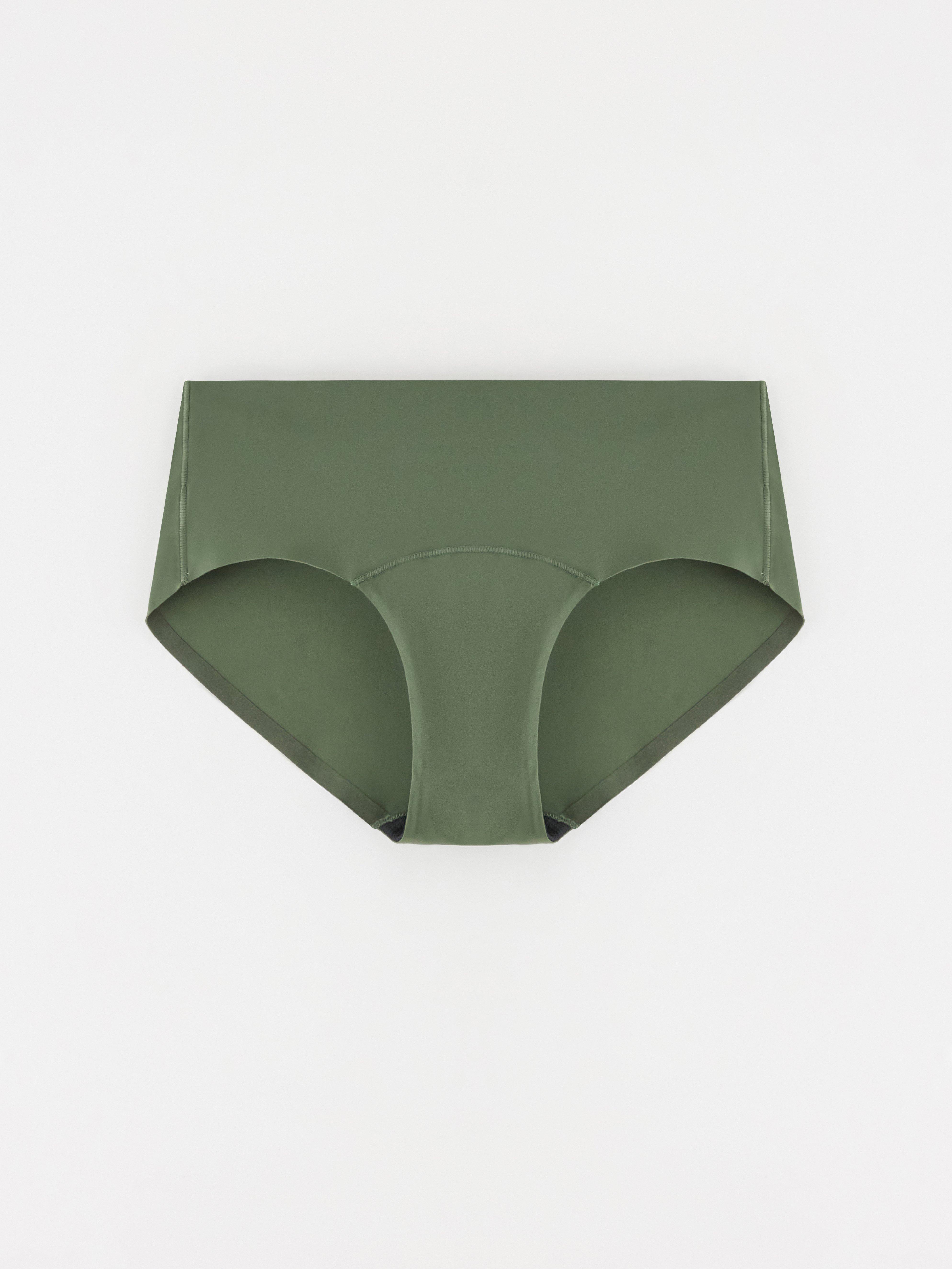 Truseinnlegg med mini-absorbering - Hiphugger - Kvinnelig Engineering Dusty Khaki