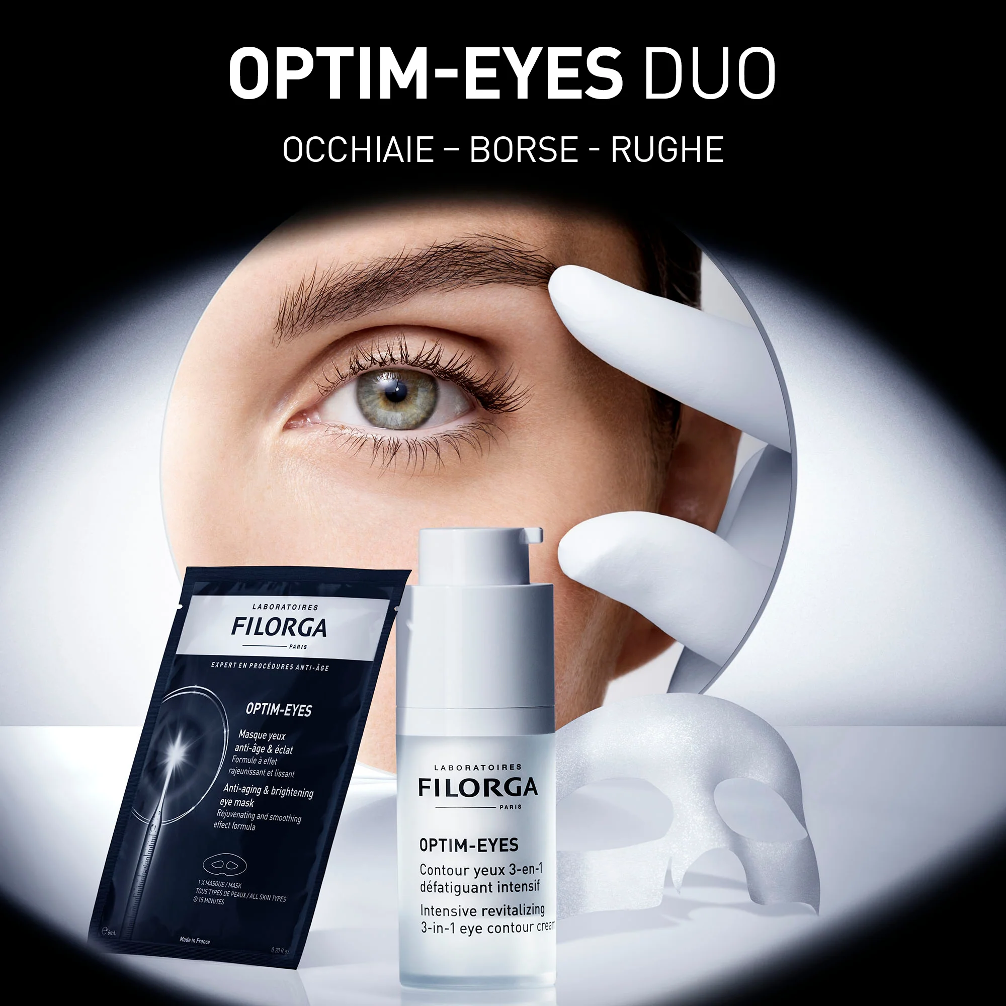 Optim Optim-Eyes Mask - Maschera Contorno Occhi