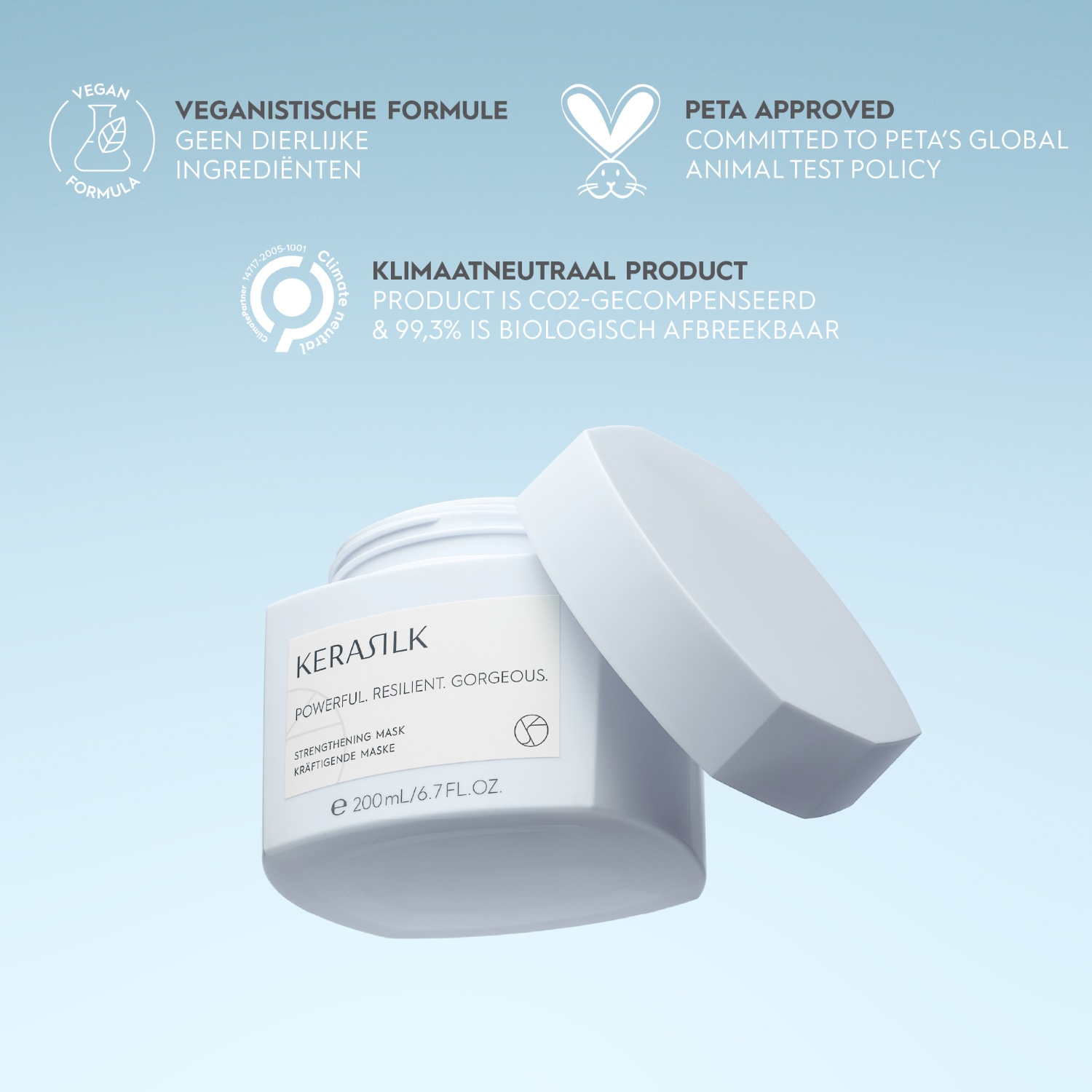 KERASILK Mască de păr, Mască de întărire – 50 ml