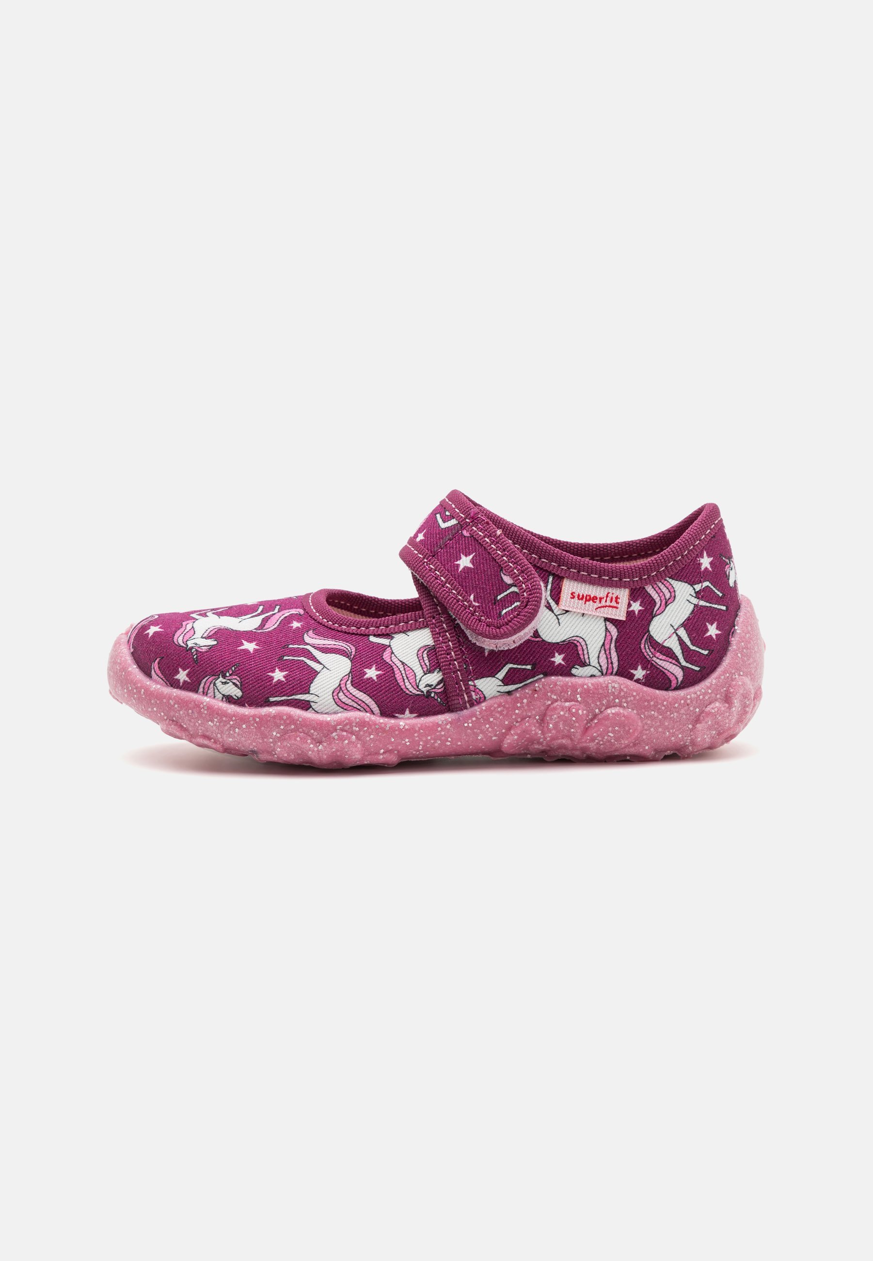 Superfit BONNY - Ballerinas mit Knöchelriemen - rot/mehrfarbig