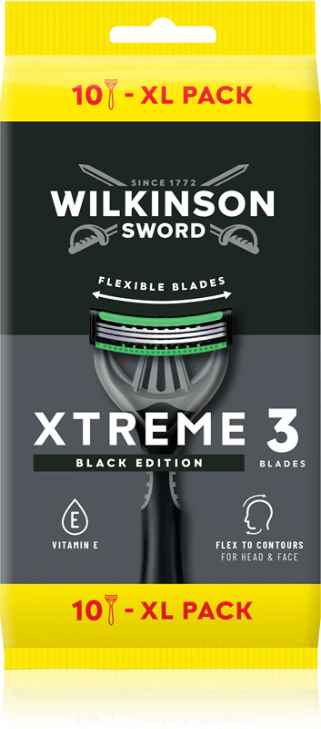 Wilkinson Sword Xtreme 3 Black Edition Einwegrasierer