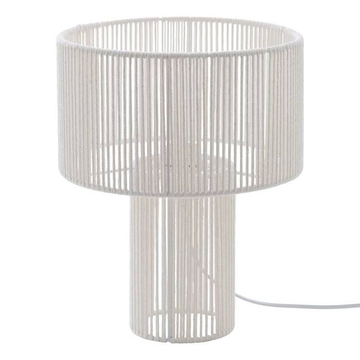 Lampe à poser Miria blanc - Atmosphera Créateur d'intérieur