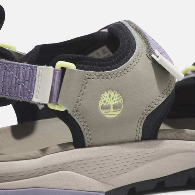 Sandalo a Doppia Fascia Lincoln Peak da Donna in                beige