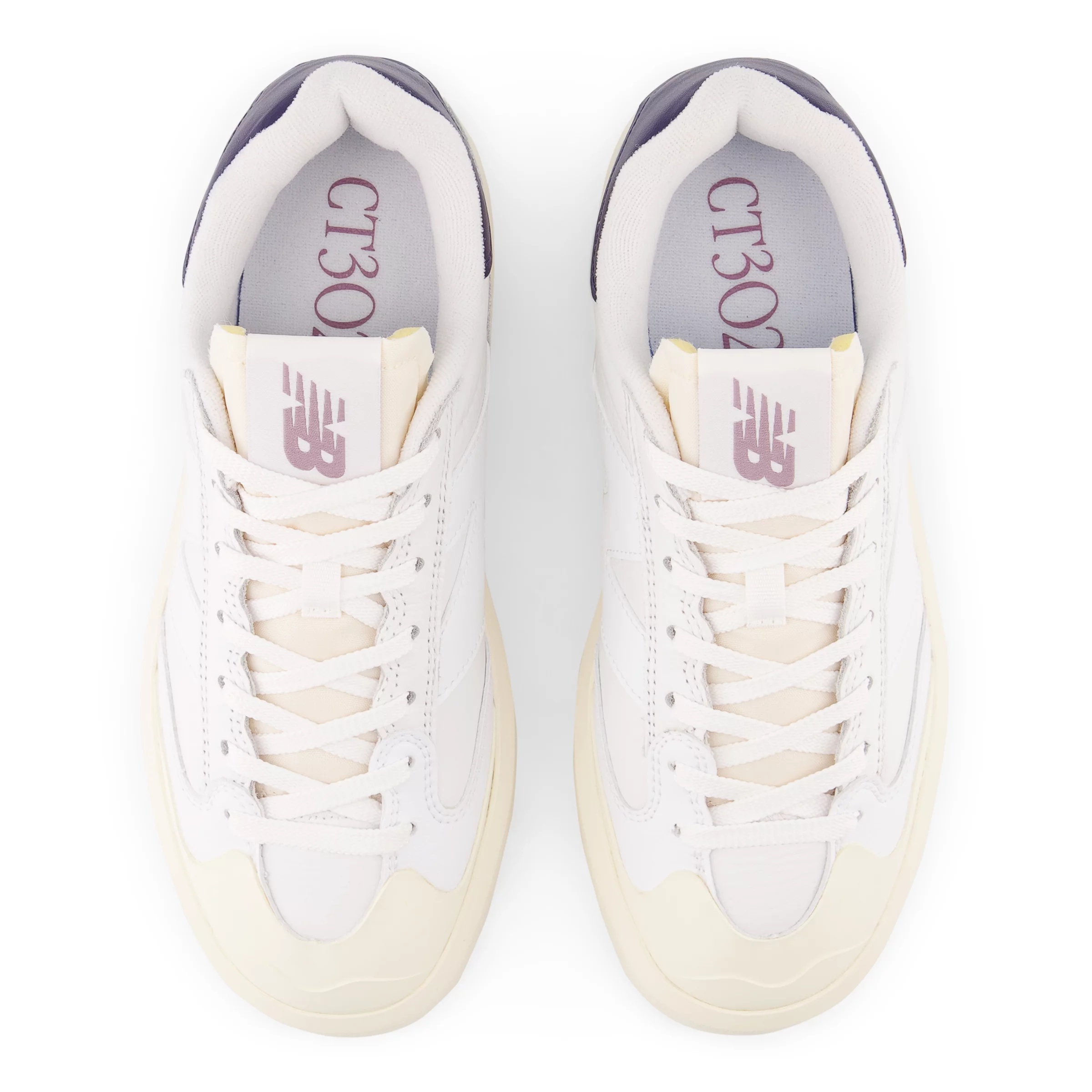 CT302 White con Dark Mercury e Lilac Chalk