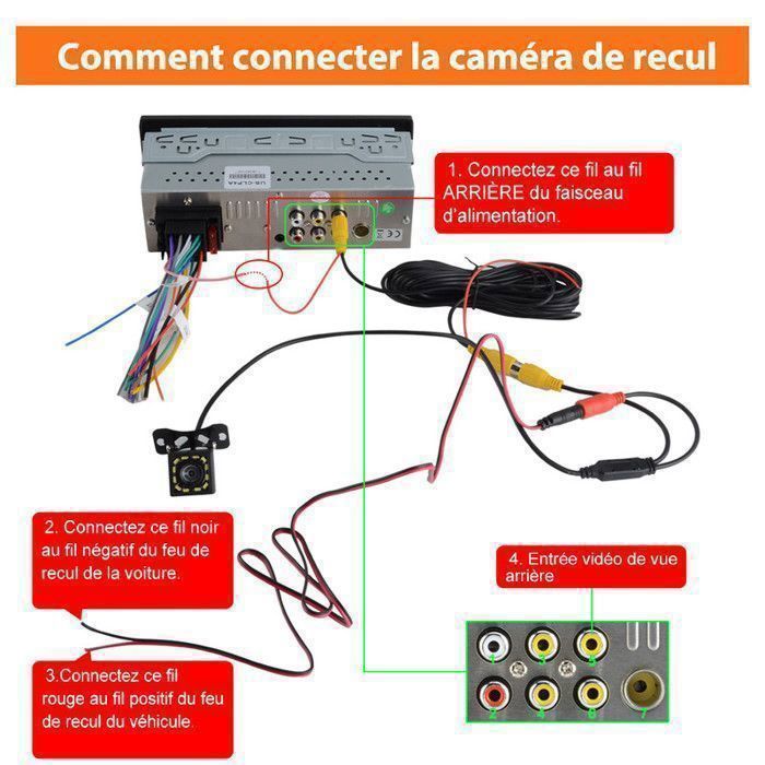 AWESAFE 1 DIN Car Radio with CarPlay and Android Auto, 6.36