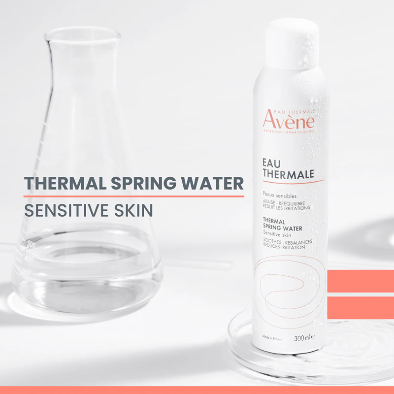 Avène Eau Thermale embalagem prática para acalmar