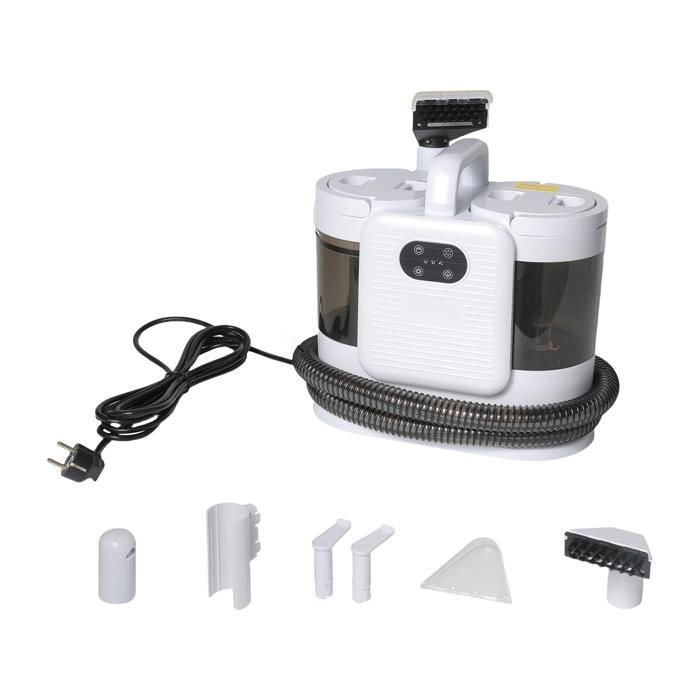 Aspirapolvere per divani in tessuto da 15 kPa, aspirapolvere per tappeti da 1650 W, lavamoquette per divani, tappeti, tappezzeria e auto.