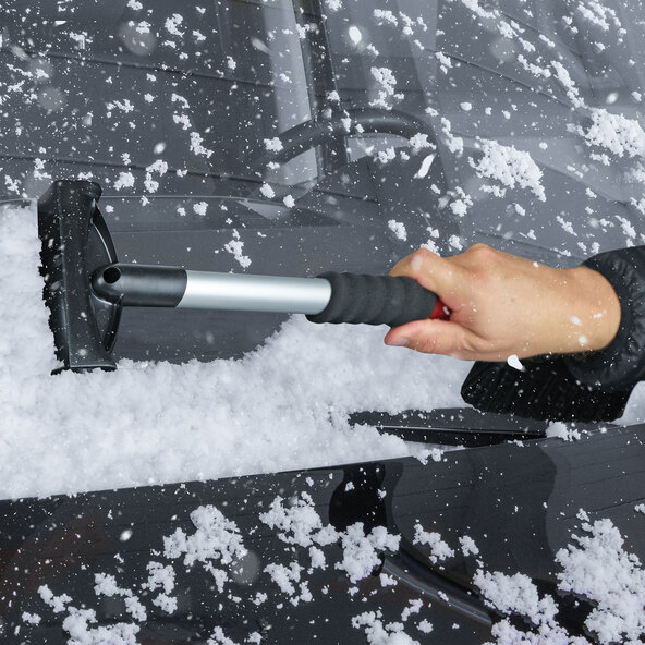 Luxe ijskrabber met sneeuwborstel
