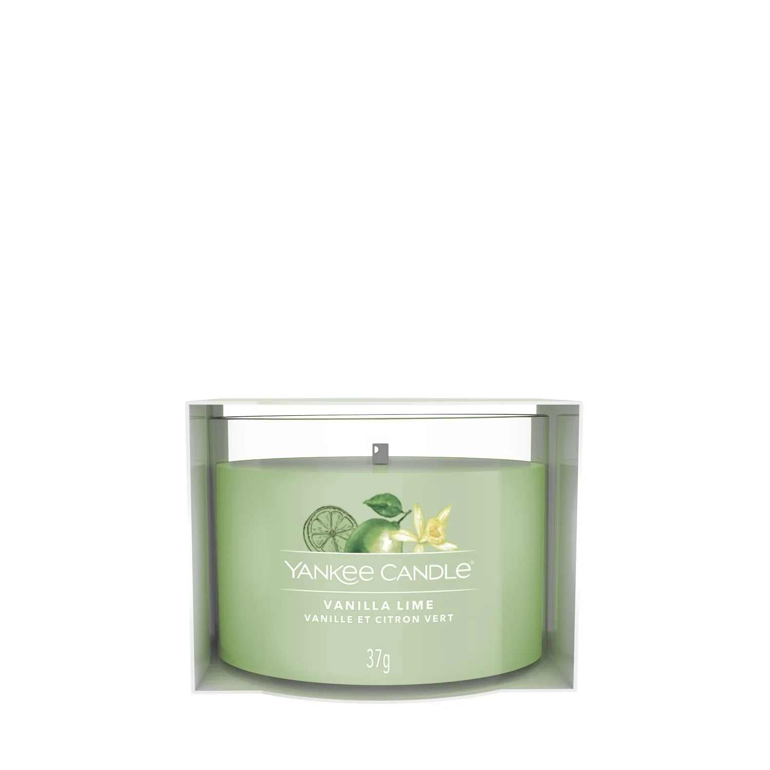 Filled Votive Candles Vanilla Lime - Candela Profumata