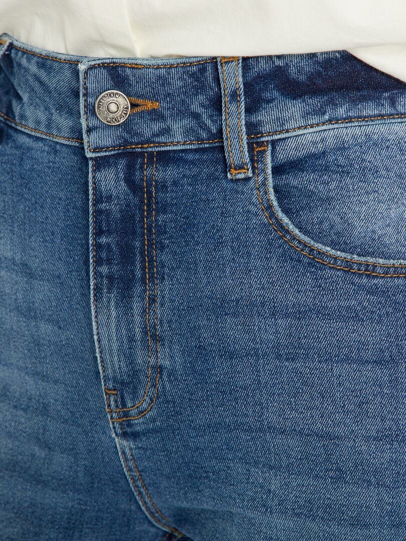 Pantalones acampanados - L30 - AZUL