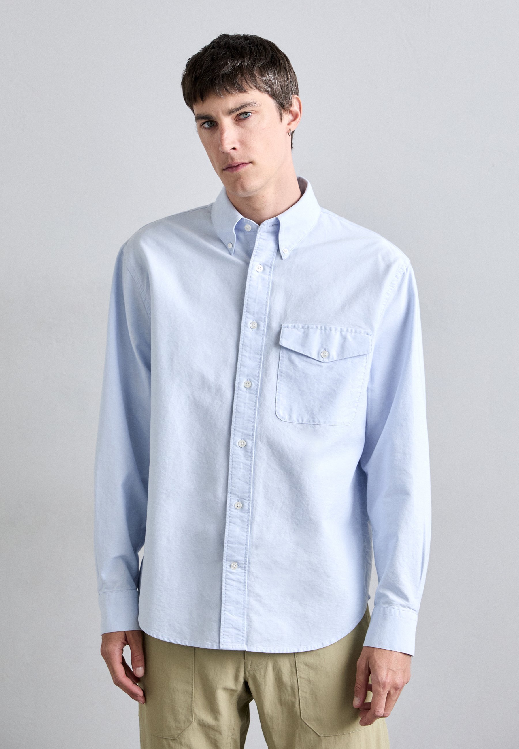 Filippa K OXFORD - Camicia - azzurra