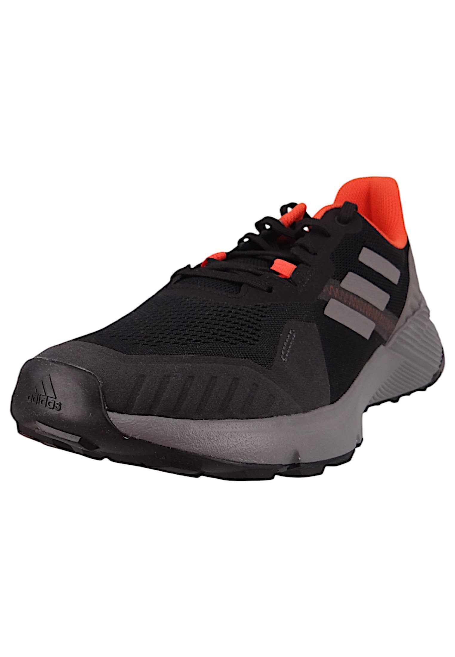 Adidas Terrex SOULSTRIDE - Chaussures de randonnée - Noir, gris et orange semi-impact