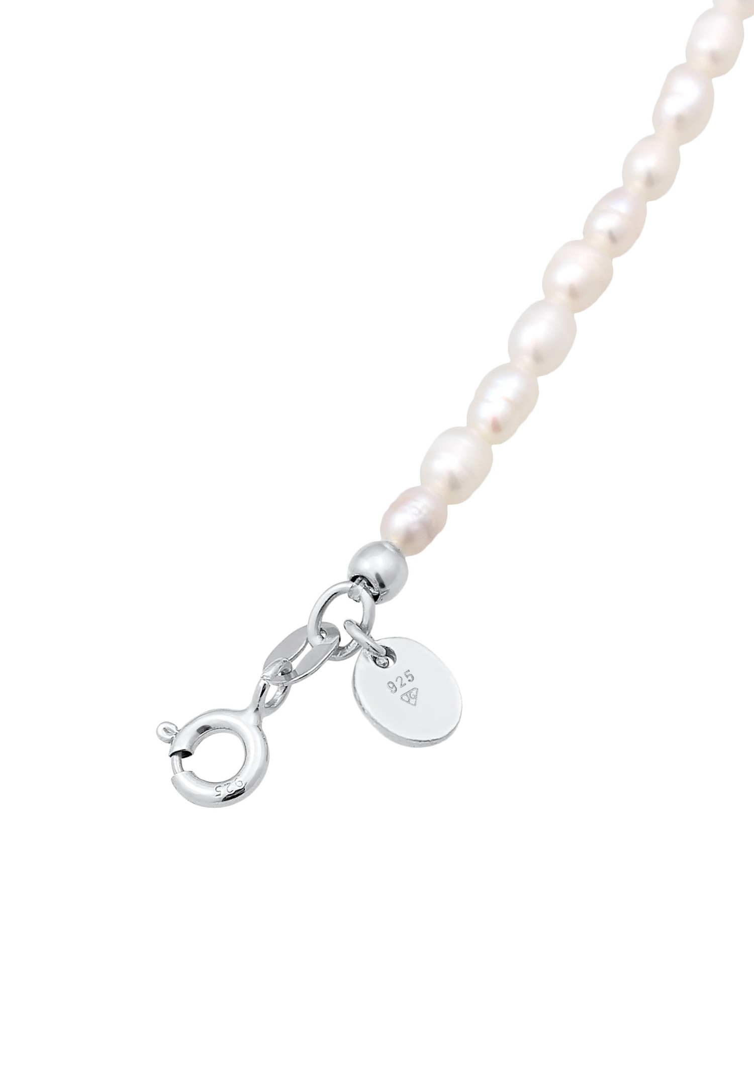 Elli PREMIUM Femmes Perles Basique avec Perles de Culture d'Eau Douce en argent sterling 925