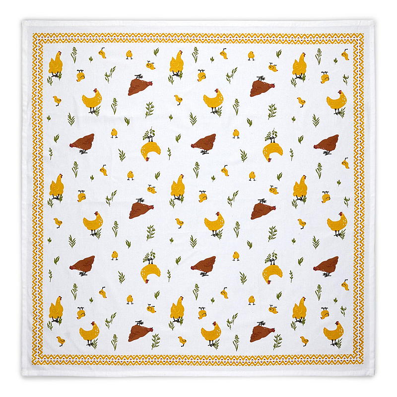 Mantel de 90x90 cm para Pascua
