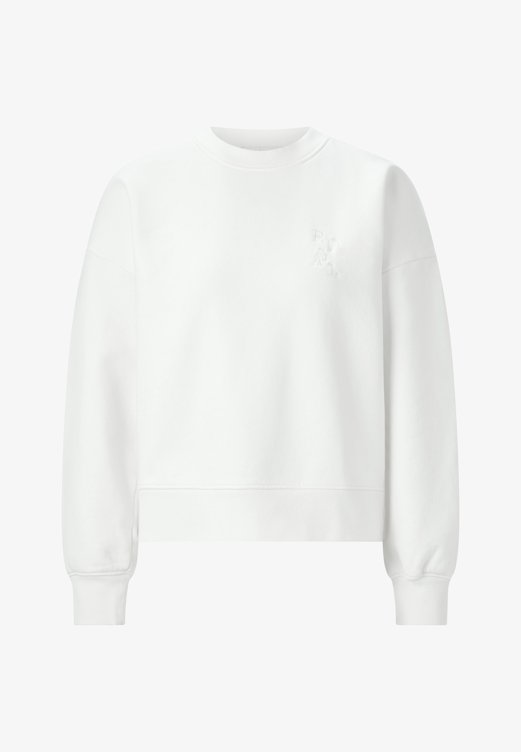 Sweat-shirt Rich & Royal - blanc perle