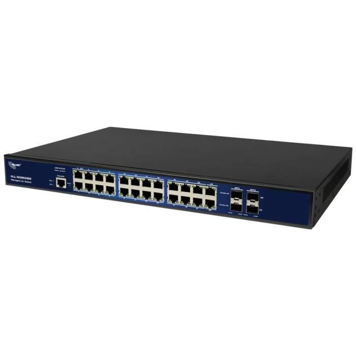 Managed network switch - ALLNET - A210804 ALL-SG8626M - 26 ports - Gigabit Ethernet - 10/100/1000 MBit/s