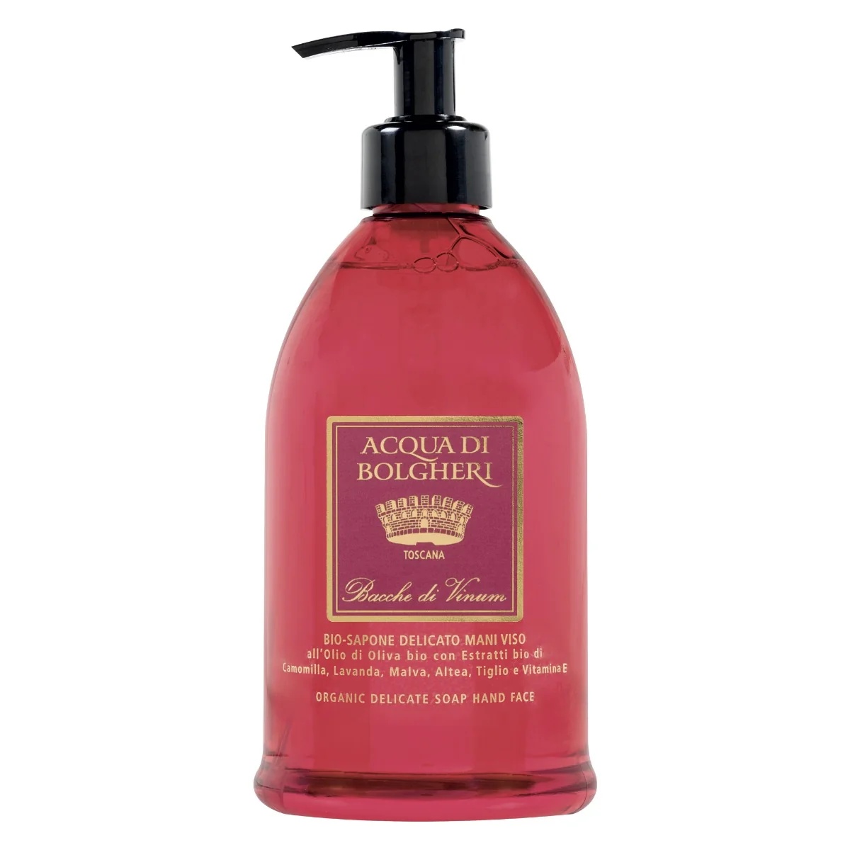 BOLGHERI WATER Bolgheri Water Delicate Organic Vinum Bobules Zeep 500ml