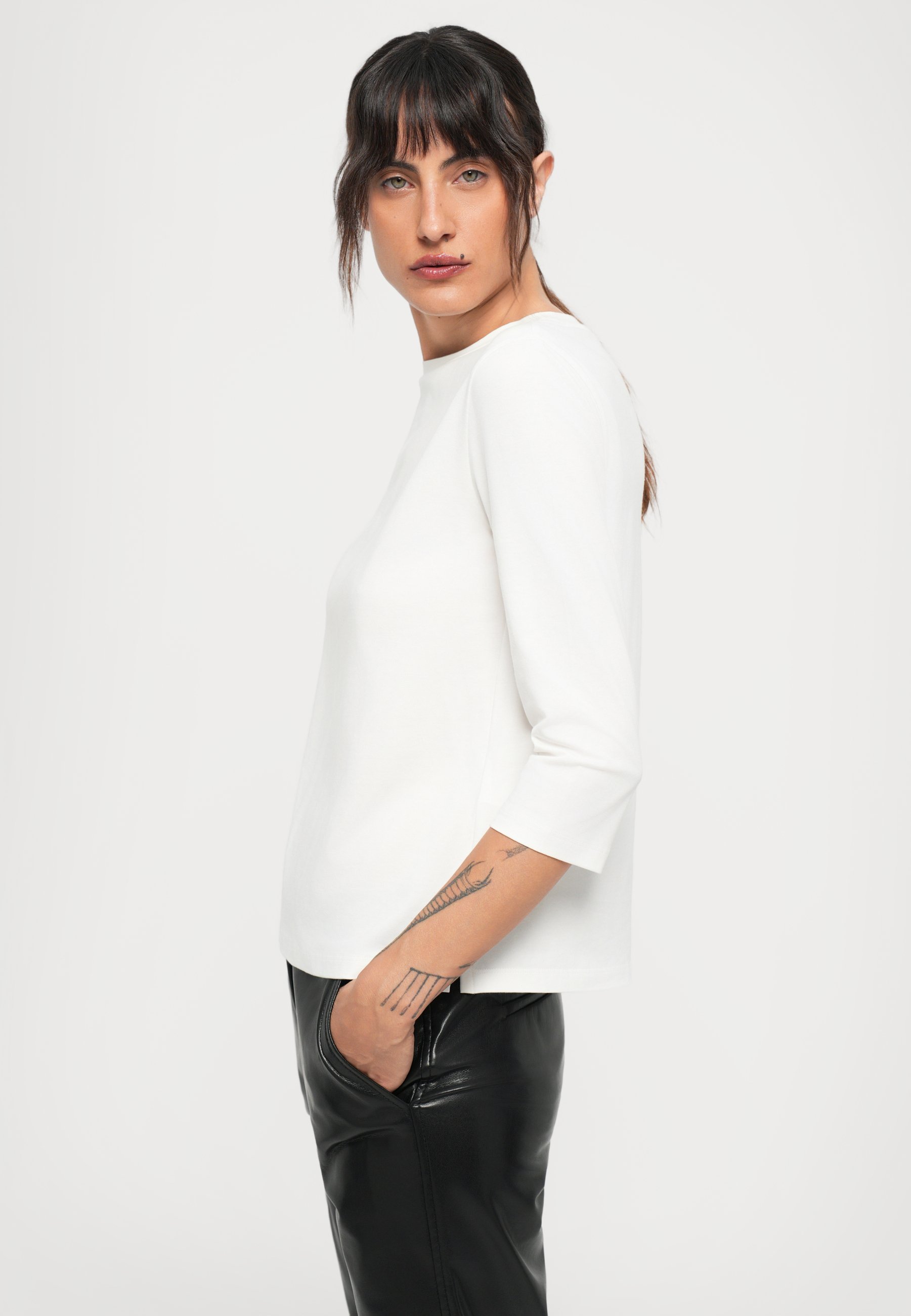 WEEKEND MaxMara MULTIA - Top met lange mouwen - bianco