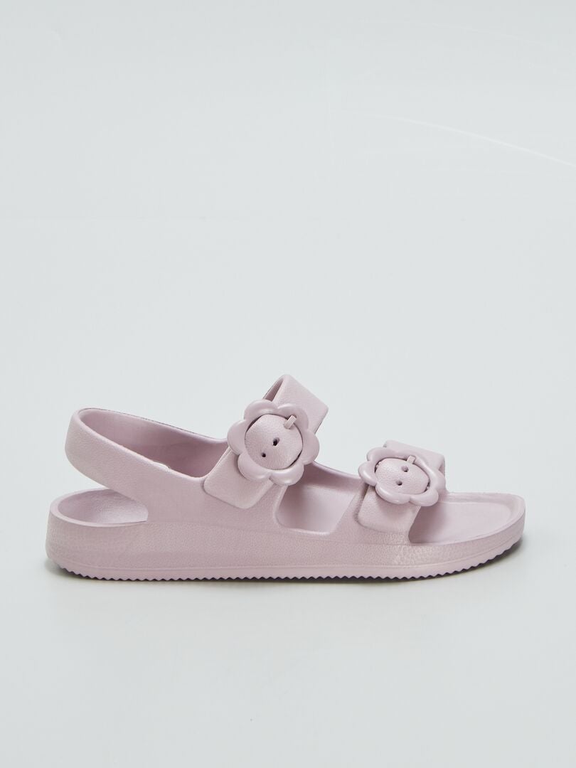 Plastic sandalen - PAARS