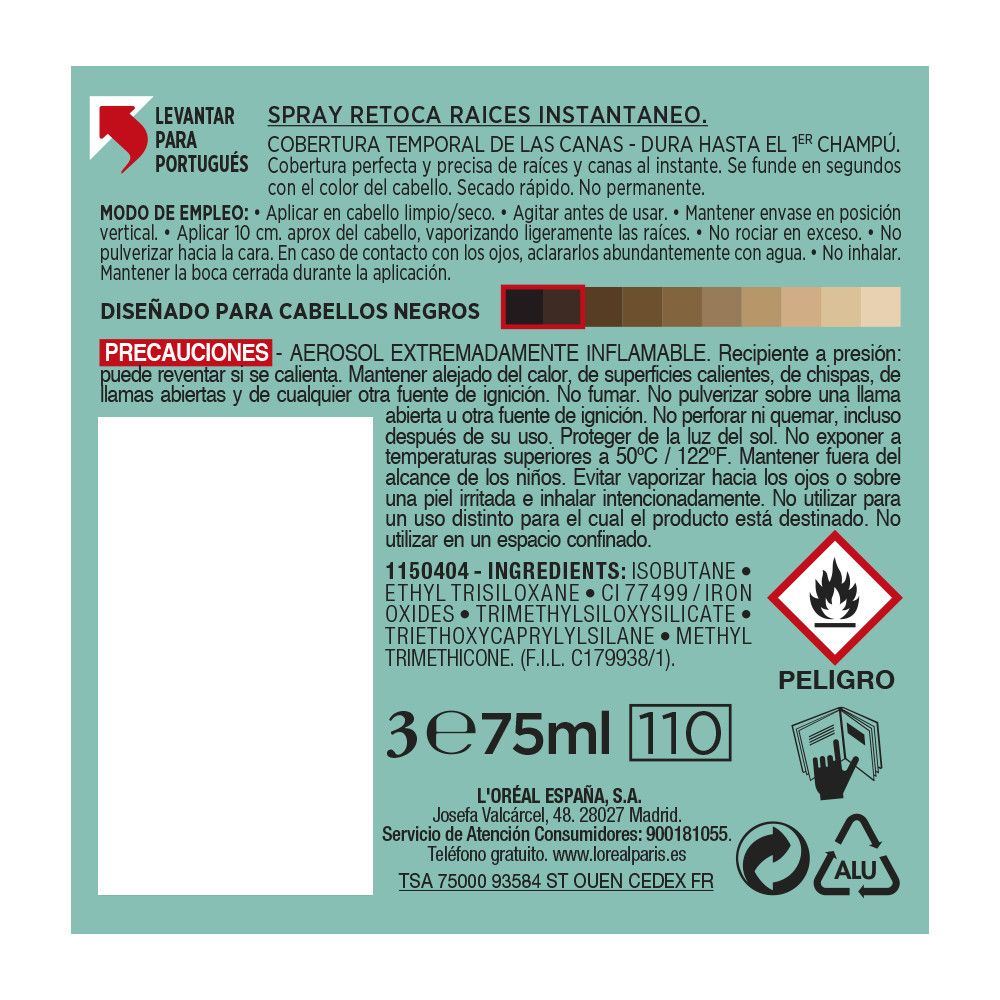 Magični sprej za retuširanje korijena Farbe za kosu