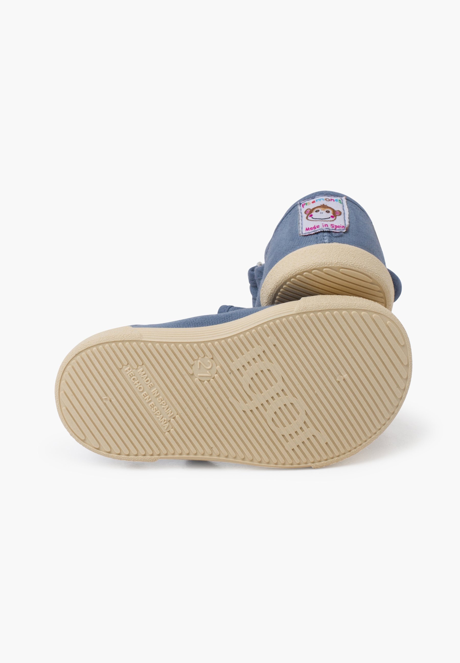Pisamonas Ballerinas mit Knöchelriemen - Azul