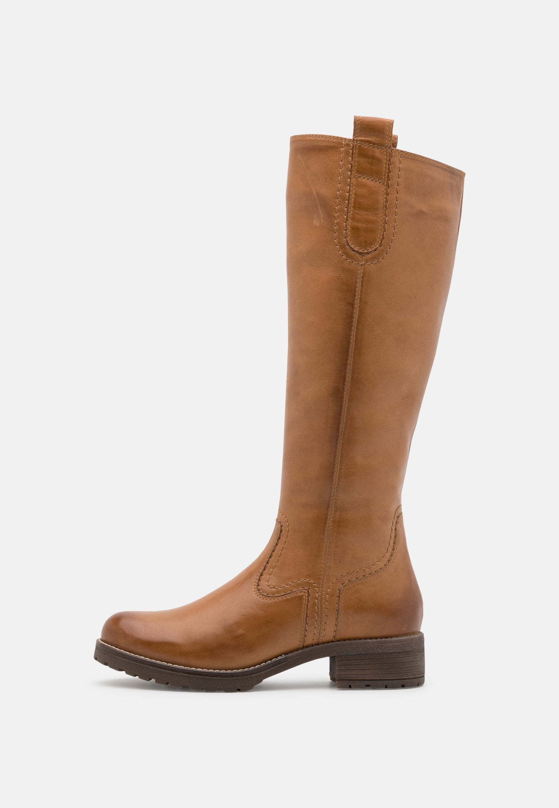 Anna Field LEATHER - Laarzen - cognac
