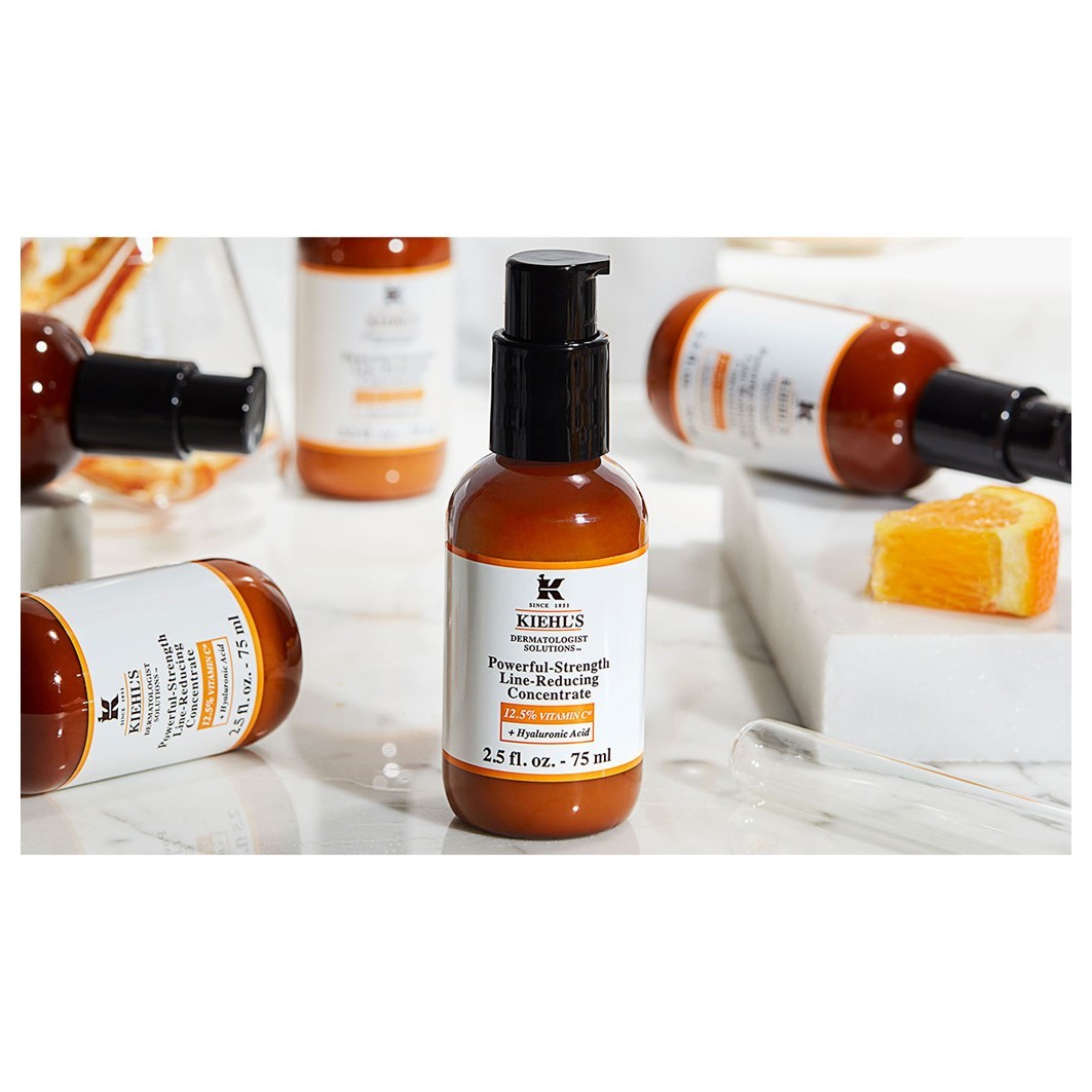 Kiehl's C vitamīna serums – augstas devas, grumbu mazinošs koncentrāts – 50 ml
