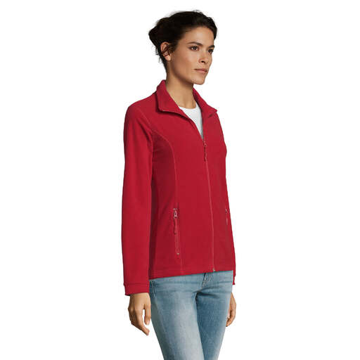 Chaqueta Micro Polar Nova De Mujer Con Cremallera