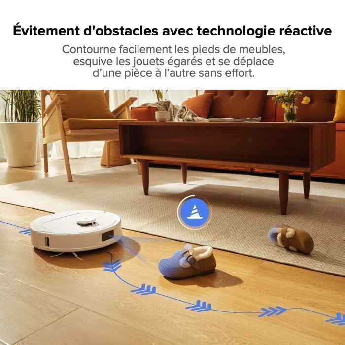 Roborock Qrevo Pro Robot Vacuum Cleaner and Mop, with 60°C steam cleaning, Upgrade from the Qrevo S/S7 Max Ultra, Hot Water Mopping