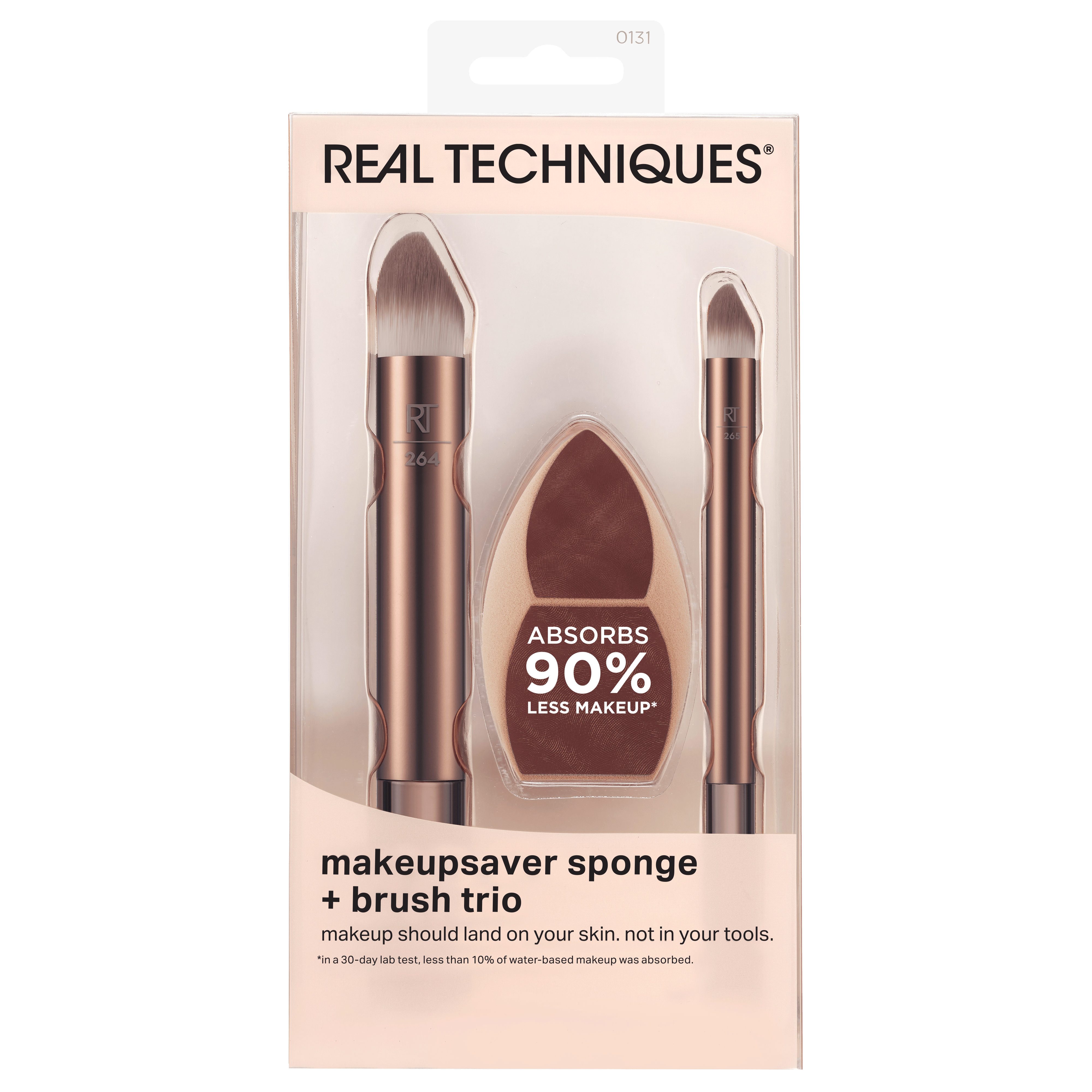 Real Techniques Makeup Saver + Borste Trio