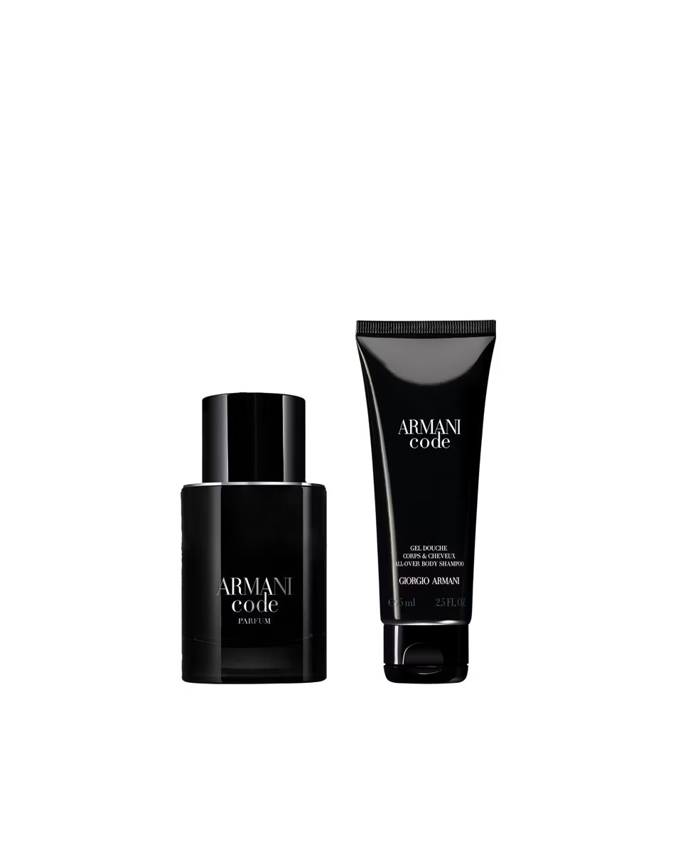 Set cadou ARMANI Code Parfum pentru bărbați, sărbători 2025