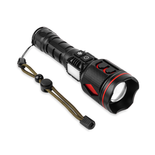 Latarka LED Germina taktyczna akumulatorowa 1000lm 1szt.