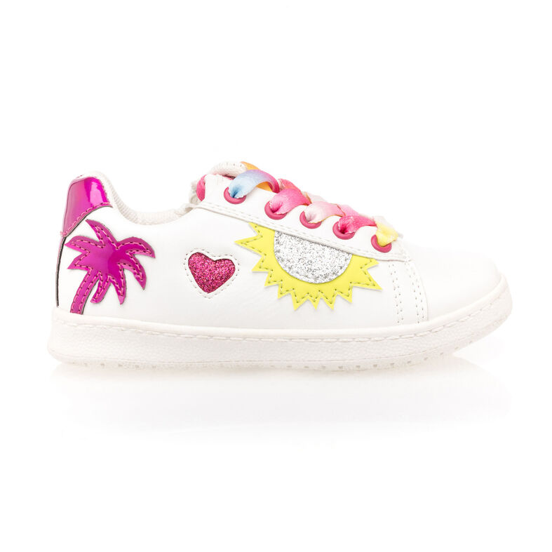 Cestas / zapatillas Fille Blanc