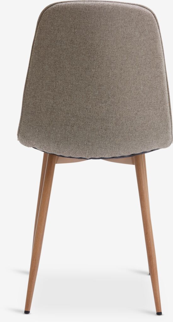 Jedálenská stolička BISTRUP, piesková/dubová