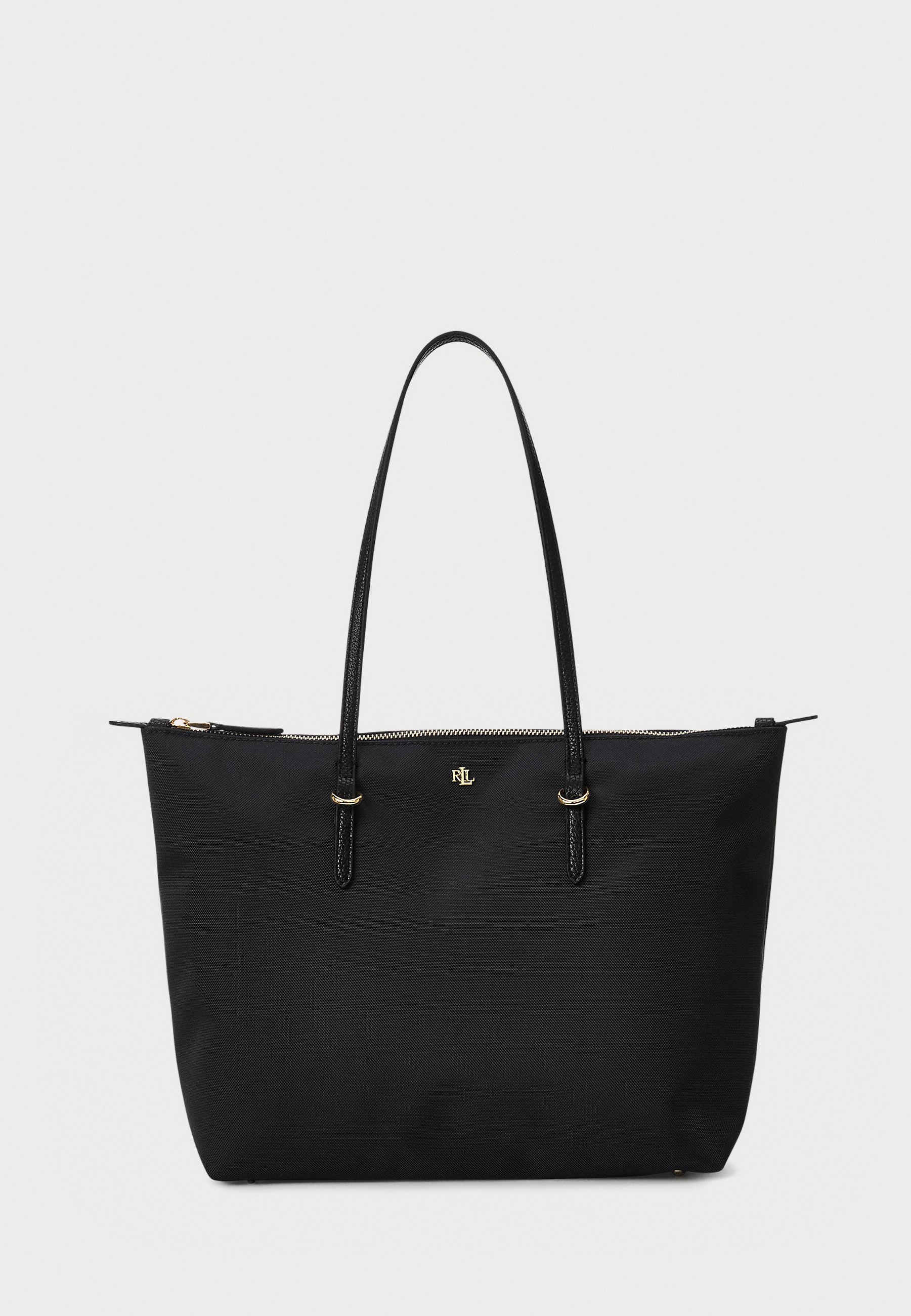 Lauren Ralph Lauren NYLON MEDIUM KEATON TOTE BAG - Tote bag - zwart