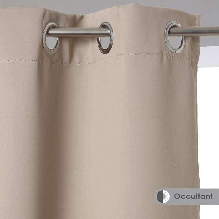 Lot de 2 rideaux occultants 