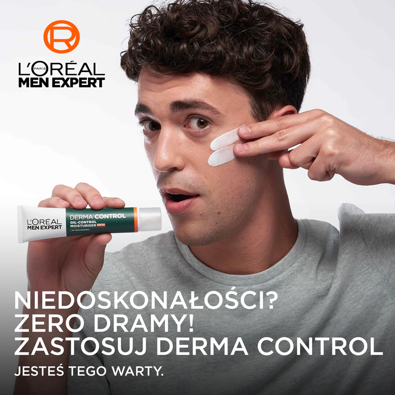 L'Oréal Paris Men Expert Derma Control regeneračný hydratačný krém SPF 30