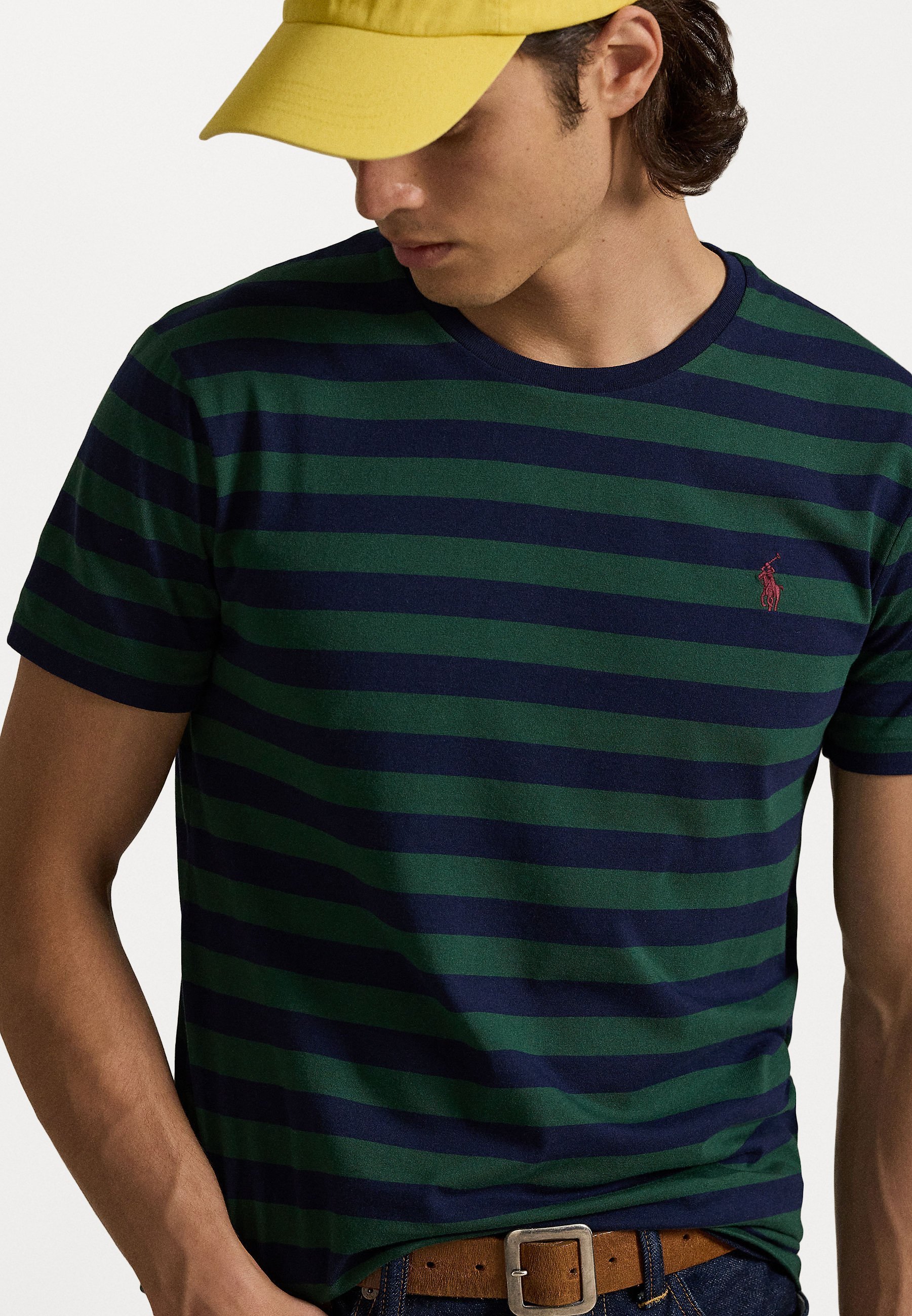 Polo Ralph Lauren SSCNCMSLM2-T-shirt met korte mouwen - T-shirt met print - vintage pine/cruise navy