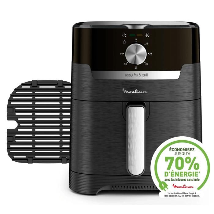 MOULINEX EASY FRY & GRILL MECA EZ501 EZ501810R RICONDIZIONATO Easy Fry & Grill, 2 in 1, cottura sana