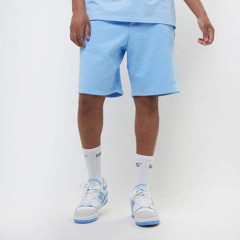 Pantalones cortos de sudoración gruesa con logo