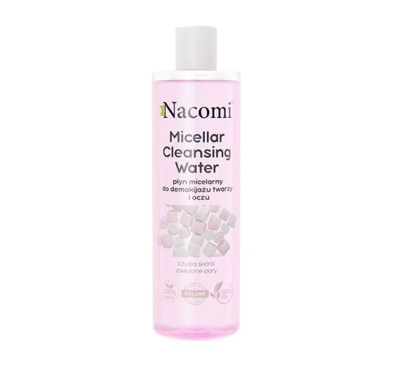 Nacomi Micellar Cleansing Water płyn micelarny zwężający pory 400 ml