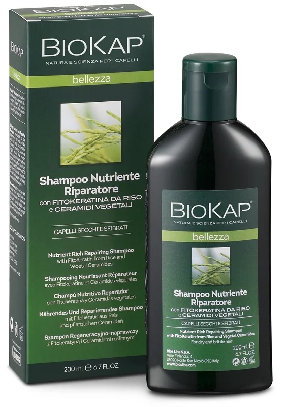 BIOKAP Champú nutritivo regenerador BioKap 200 ml