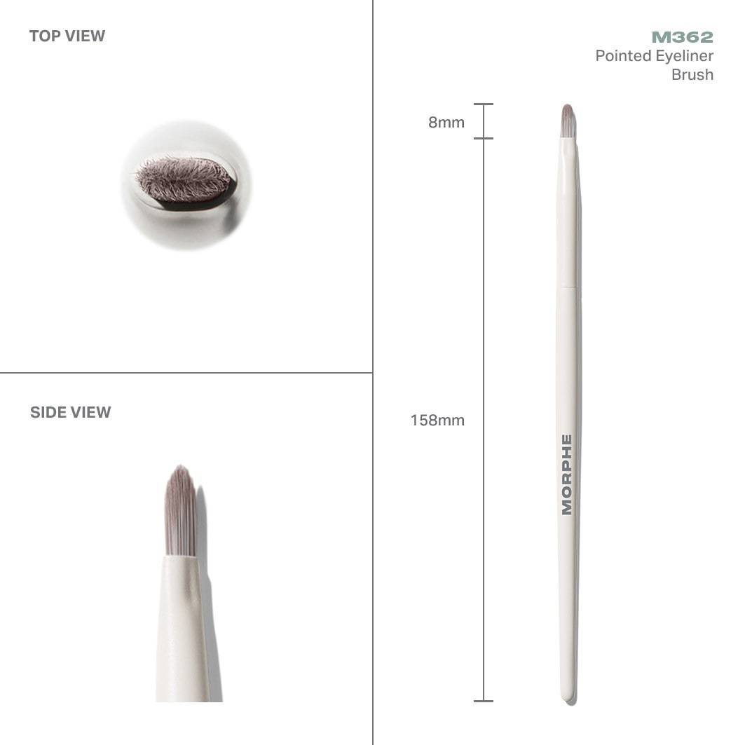 Morphe Eyeliner Brush M362, šiljasti kist za tuš za oči – 1 komad