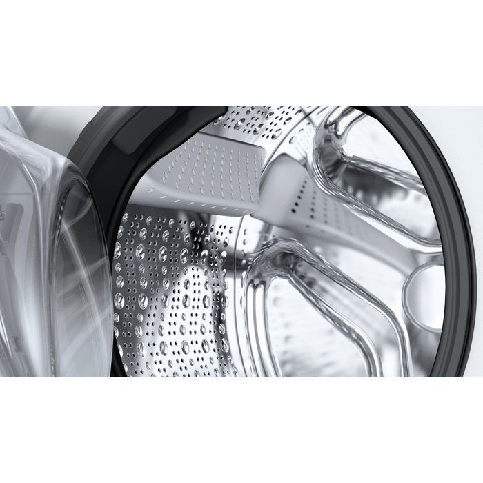 BOSCH WAN2827ZFR SER4 Voorlader wasmachine - 9 kg - Inductie - 60 cm breed - Energieklasse A - 1400 tpm - Stoom - Wit