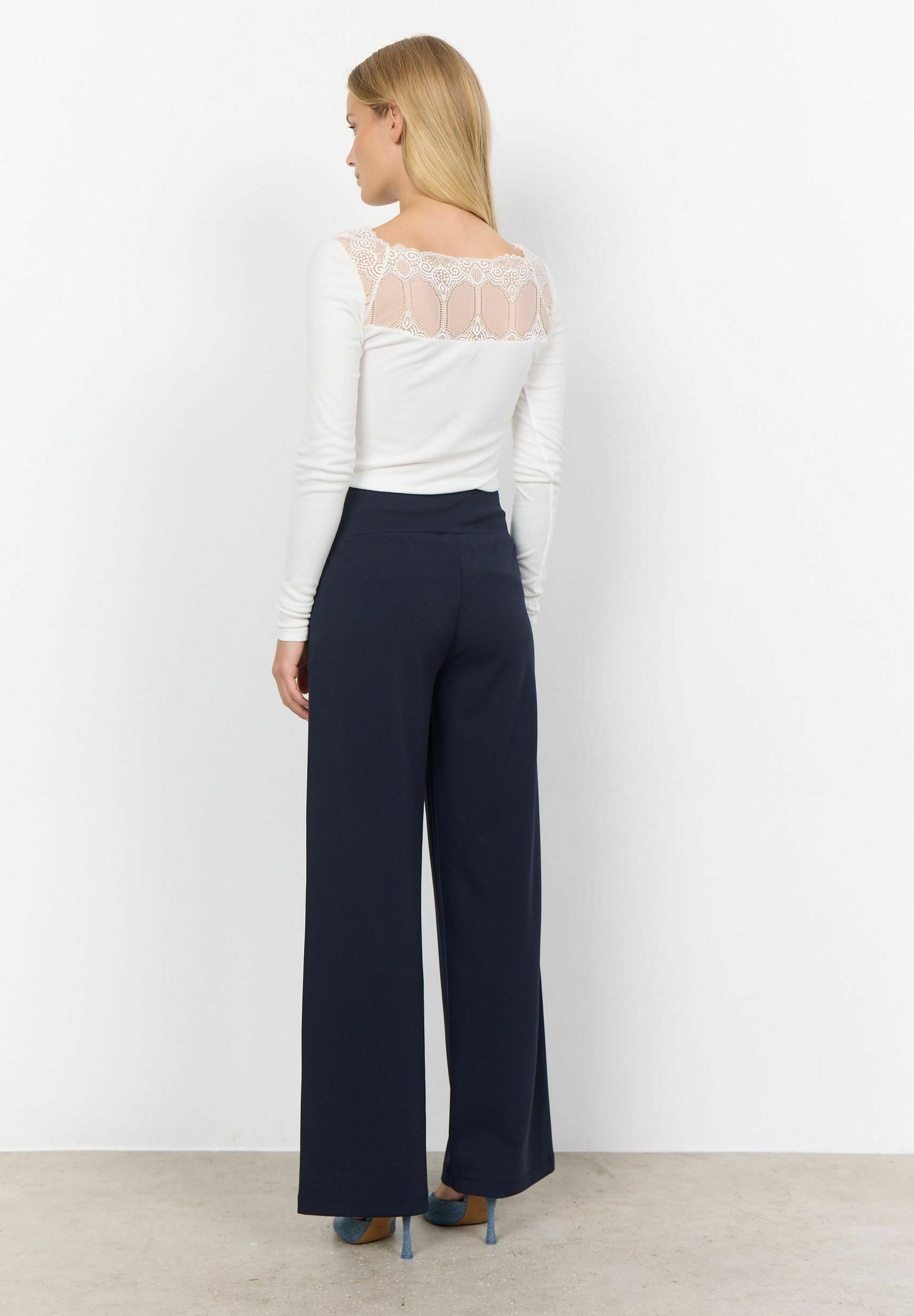 Pantaloni Soyaconcept - blu navy