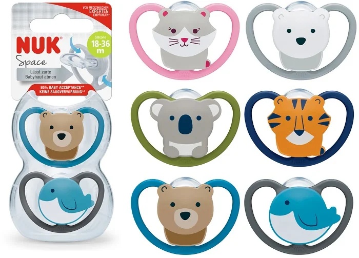 NUK Nuk Space Pacifier Sil18-36M