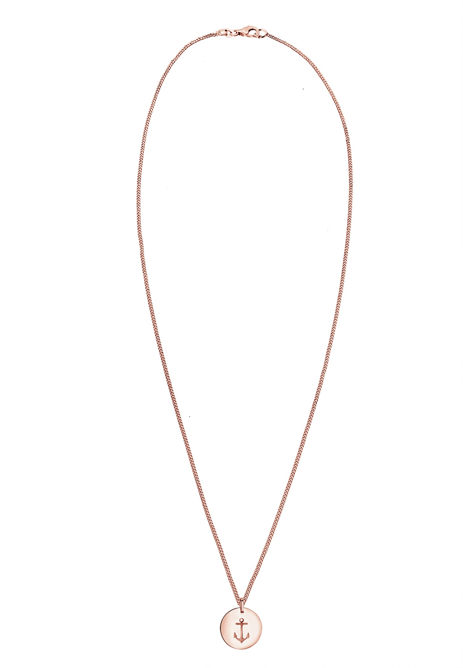 Elli Femme Pendentif d'Ancre een Argent Sterling 925