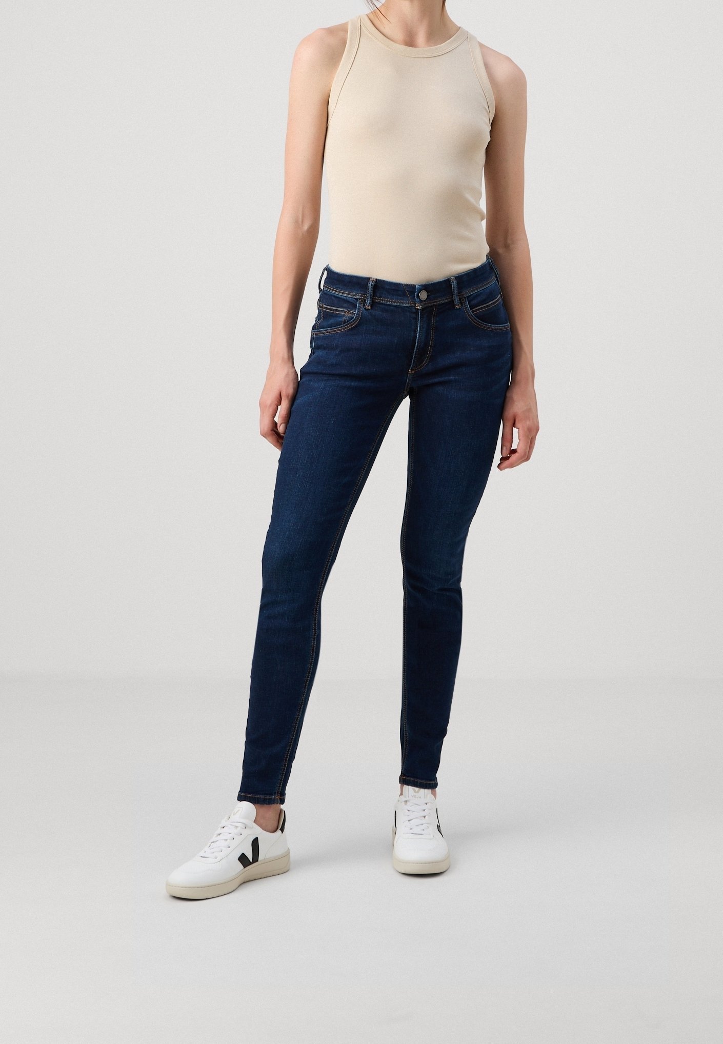 Jean slim Marc O'Polo DENIM - denim bleu foncé