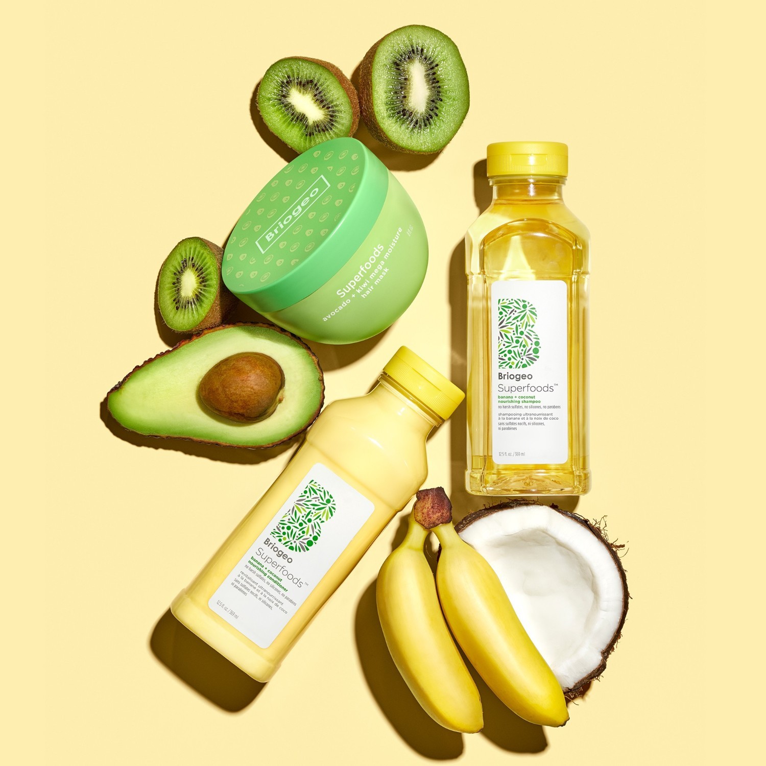 Briogeo Conditioner Superfoods™ Регенератор са укусом банане и кокоса - 369 мл