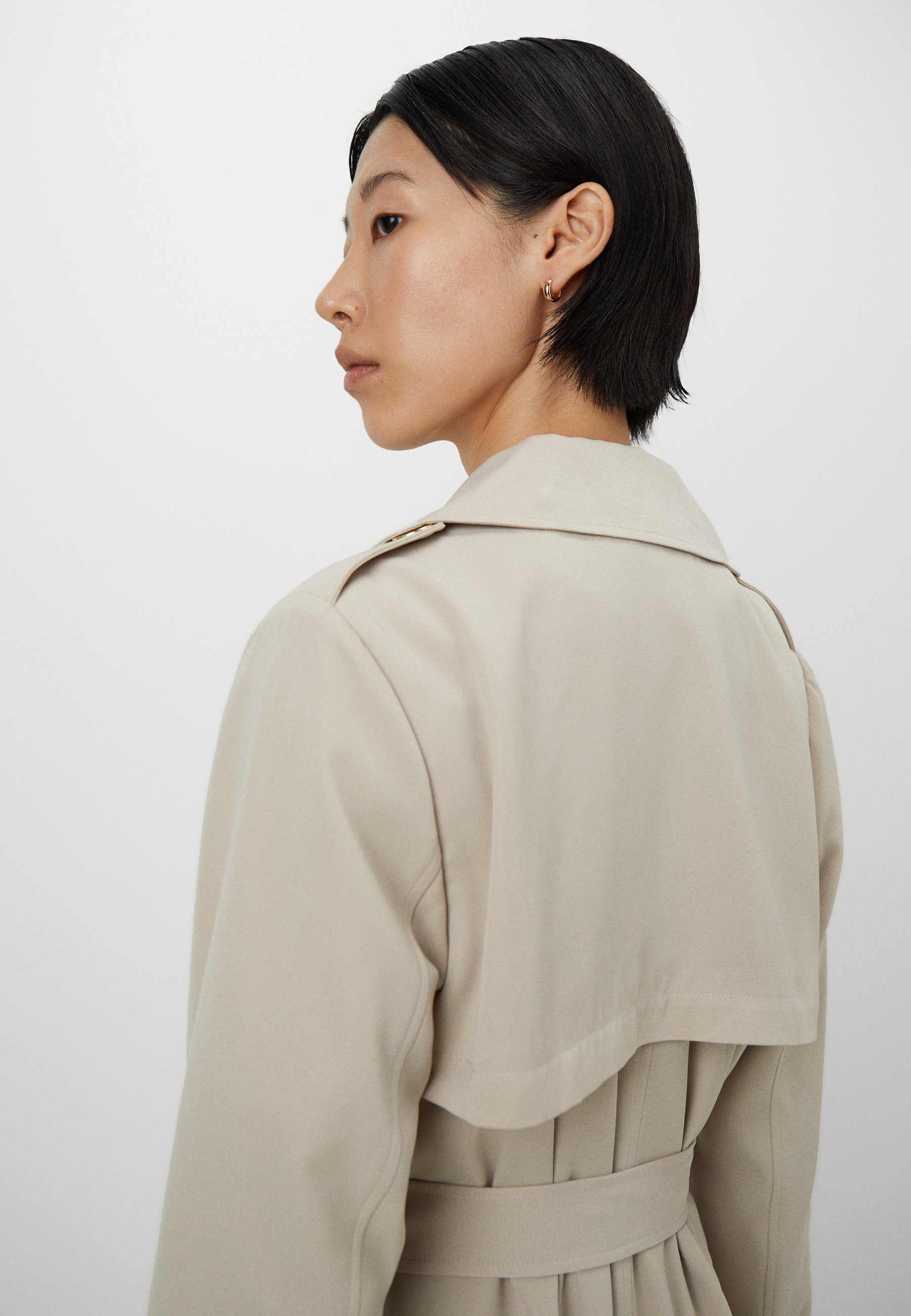 MICHAEL Michael Kors DRAPEY - Trench coat - dune